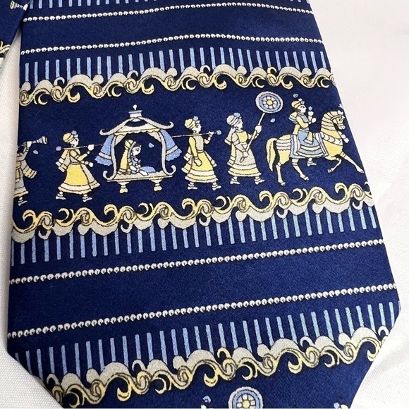 Linco Indian Silk Tie - Picture 2 of 5